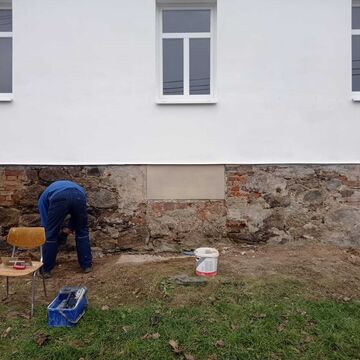 Fasáda v Lestkově