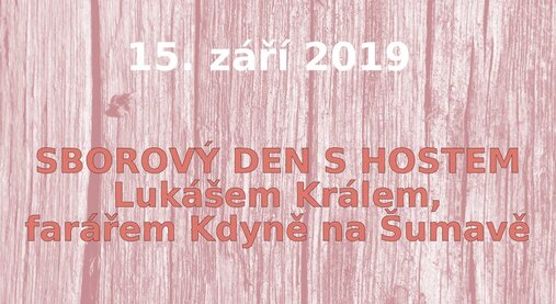 Sborový den 15. září 2019