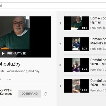 Sborový život v době karantény